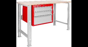 Modulaire werkbank Multiplex met ladekast 3L 1200 mm MW Tools MOD125