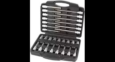 30-delige 1/2" Inbus bitset-Weber Tools-1/2'' Inbus stiftdop