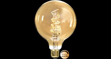 G125 Globelamp - E27 - 3.2W - Super Warm Wit - 2200K - Dimbaar