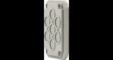 Eaton kabelinvoerdeksel 2 voor 7xPg16 UE402/7 - 1860480 - E3GVB