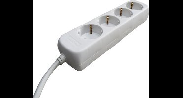 VB Extend Tafelcontactdoos 4 voudig + RA 1,5 meter 3x1.5mm² wit