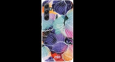 MIO MagSafe Samsung Galaxy A34 Hoesje | Hard Shell Back Cover | Geschikt voor MagSafe | Flowers