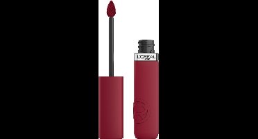 L'Oréal Paris Infaillible Matte Resistance lippenstift – Langhoudende Vloeibare Lipstick met een matte finish Verrijkt met Hyaluronzuur – Vegan – 500 Wine Not? – 5ml