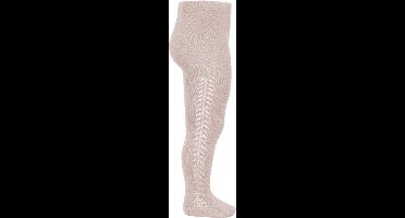 Half opengewerkte maillot - Oud roze-544-110-120