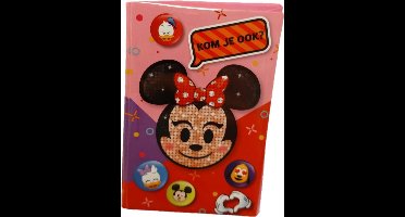 Uitnodigingskaarten - Emoji - Minnie Mouse - 6st.