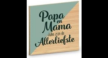 Miko Onderzetter - Papa en Mama