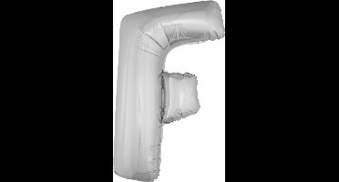 ESPA - Enorme zilverkleurige aluminium letter ballon - Zilver / Grijs