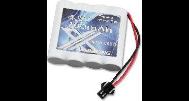 Amewi NiMH accupack 4.8 V 700 mAh Aantal cellen: 4 Stick Micro-car-bus