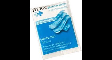 Heka waterresistent pleister assortiment - 20 stuks