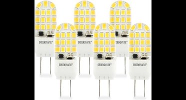 Groenovatie LED Lamp GY6.35 Fitting - 4W - 51x16 mm - Dimbaar - 6-Pack - Warm Wit