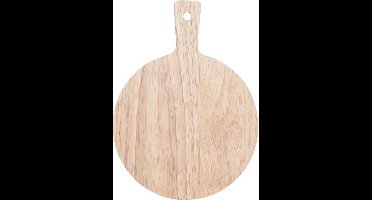 Cosy & Trendy Serveerplank Mini - Rubberhout - Ø 14 cm x 19 cm - Set-4