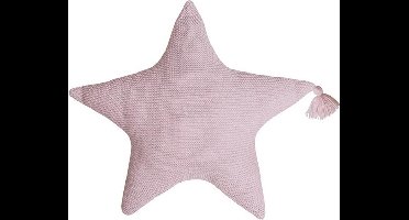 Kussen ster roze