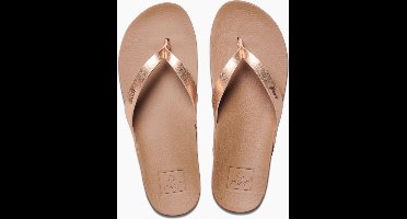 Reef Cushion Courtrose Gold Dames Slippers - Roségoud - Maat 38,5