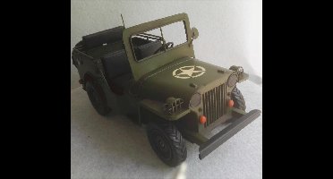 Model - auto - leger - jeep - legerjeep - blikken auto - blik