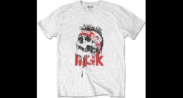 Machine Gun Kelly - Invincible Heren T-shirt - L - Wit