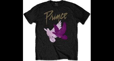 Prince - Doves Heren T-shirt - L - Zwart