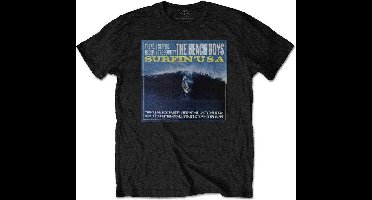 The Beach Boys - Surfin' USA Heren T-shirt - M - Zwart