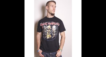 Iron Maiden - Eddie Evolution Heren T-shirt - L - Zwart