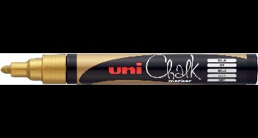 Uni-ball - krijtmarker goud | ronde punt 1 | 8 - 2 | 5 mm