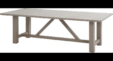 4 Seasons Outdoor Diva tuintafel 240 x 110 cm Taupe 6-persoons