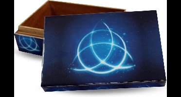 Triquetta Box 15x10cm. - Houten gelamineerde tarotdoos