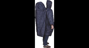 Travelsafe Zipper Extension - Poncho - Blauw - S/M