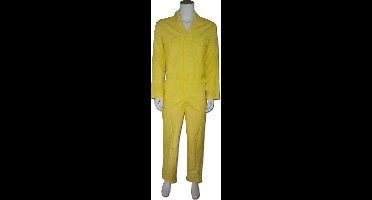 Overall polyester/katoen geel maat 51