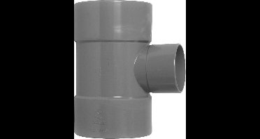 Wavin PVC lijm T stuk 45° 50x40mm 3xmof