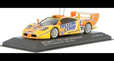McLaren F1 GTR Minichamps Modelauto 1:43 2002 Naoki Hattori / Eiichi Tajima Hitotsuyama Racing