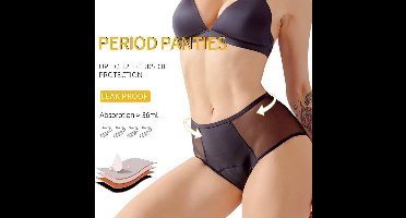 JMKA Menstruatie ondergoed- menstruatie- menstruatie onderbroekje - menstruatieondergoed - slip - maat 2XL