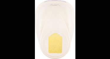 Vaessen Creative Pons - Figuurpons - Label - 2,4 x 1,6 cm