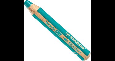 STABILO woody 3 in 1 - multitalent potlood - Turquoise - Per stuk
