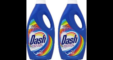 Dash Wasmiddel vloeibaar Stralende Kleuren - 2 x 1,54 l