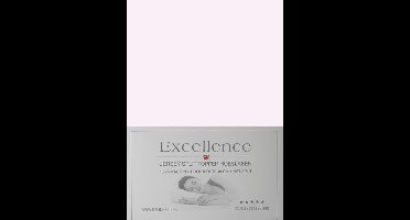 Excellence Jersey Split Topper Hoeslaken - Tweepersoons - 160x200/210 cm - Soft Pink