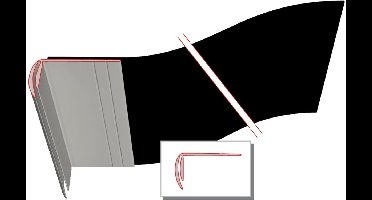 illbruck ME533 Slabbe dp 40cm grijs - Doos - 25M