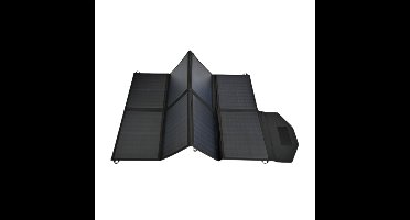 AgfaPhoto Solar Panel SP 120 - Opvouwbaar Zonnepaneel - Solar Panel - Camping Zonnepaneel - Portable Oplader - Draagbare zonnepaneel - 120 W - 1x DC 1x USB Output