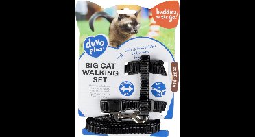 Duvo+ Grote Kat Wandelset Refelecterend Uni 30-50cm / 12mm - 125cm