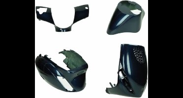 Kappenset Zip2000 fel blauw 4 delig