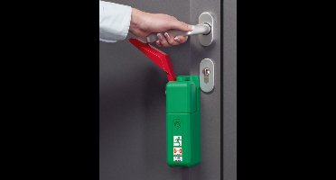 Lips Deurkrukalarm 7411-10 incl. halve cilinder 0/30