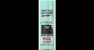 Tijdelijke correctorspray voor haarwortels L'Oréal Paris Magic Retouch Zwart 75 ml