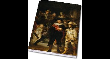 Schrift A5: De Nachtwacht/The Night Watch, Rembrandt van Rijn, Collection Rijksmuseum Amsterdam