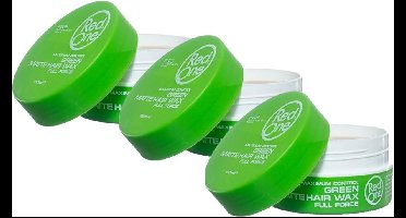 Red One Wax - Green - 3 x 150 ml