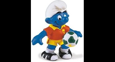 Schleich smurf voetballer - 20527 - De smurfen - 5,5 cm