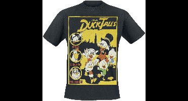 Mickey Mouse DuckTales - Cover Heren T-shirt - zwart - M