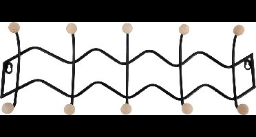 Present Time - Kapstok Zig Zag - Zwart