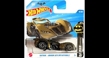 HOT WHEELS BATMAN ARKHAM ASYLUM BATMOBILE 54/250 HW BATMAN 2/5