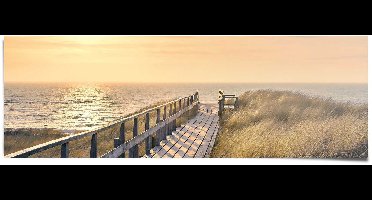 Poster Strandpad - 53 x 158 - Papier - REINDERS