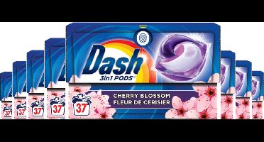 Dash 3in1 PODS Wasmiddel Pods Kersenbloesem - 8 x 37 Wasbeurten (296 stuks) - Voordeelverpakking