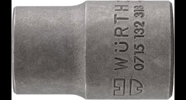 Wurth - 1/2 inch dopsleutel buiten-TX kort - 1/2 inch dopsleutel TX Voor schroeven met buiten-TX, kort Aansluiting E22 Soort aandrijving Binnenvierkant