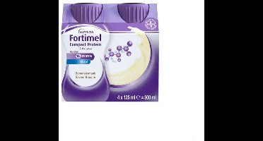 Fortimel Compact Banaansmaak Flesjes 4x125ml